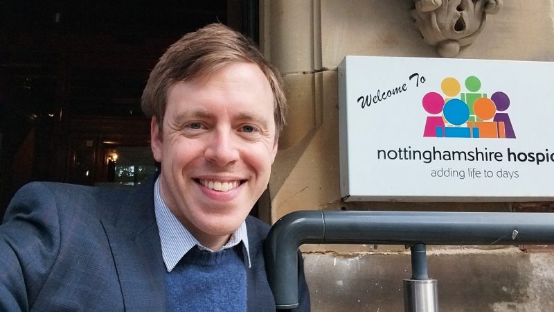 James at Nottinghamshire Hospice